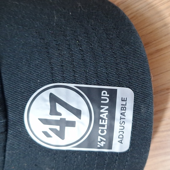 47 Black LA Dodgers Baseball Cap HAT 47 Cleanup Adjustable Womens NEW - Picture 3 of 8